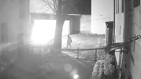 Zabezpieczono nagranie z monitoringu