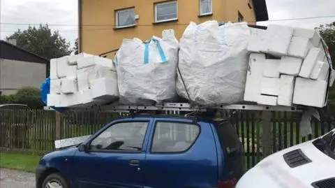 Widywali tak załadowany samochód od kilku tygodni, w końcu zainteresowali się nim policjanci