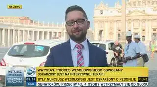 Odroczony proces byłego nuncjusza. Oskarżony trafił na intensywną terapię