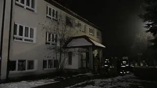 Pożar w DPS w Kielcach
