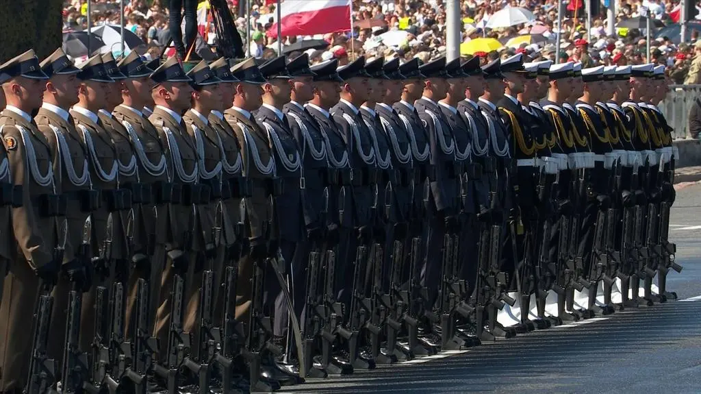 Defilada na Wisłostradzie 