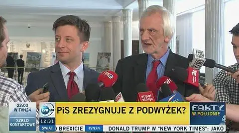 Terlecki (PiS): oba projekty ws. podwyżek zostały wycofane