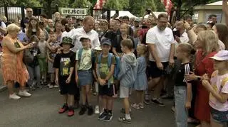 Dzień dziecka w ogrodach kancelarii premiera