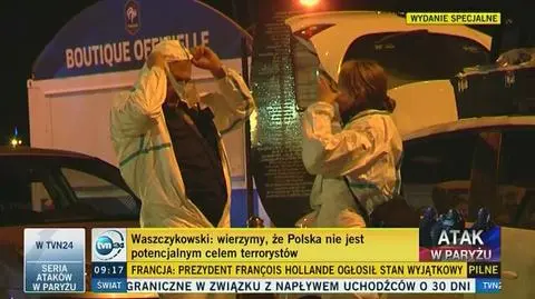 Waszczykowski: wierzymy że Polska nie jest potencjalnym celem terrorystów