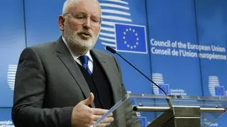 Timmermans: dziękuję za dialog, ale musi przynosić rezultaty