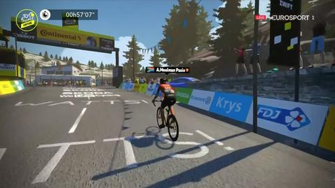 Królewski etap Wirtualnego Tour de France. Kolarka CCC-Liv w swojej lidze