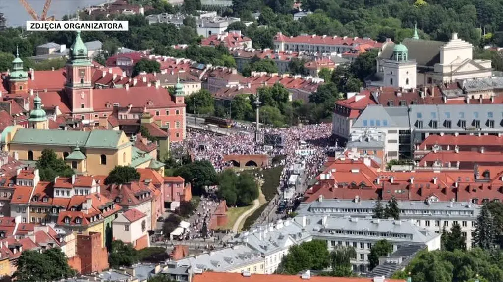 marsz z drona 