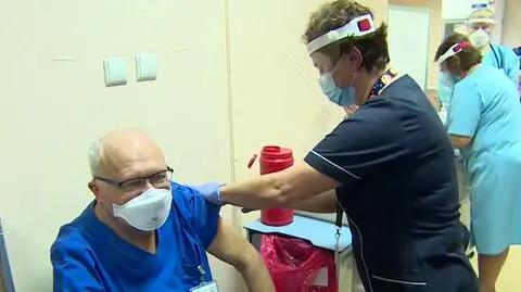 Profesor Krzysztof Simon zaszczepił się przeciwko COVID-19