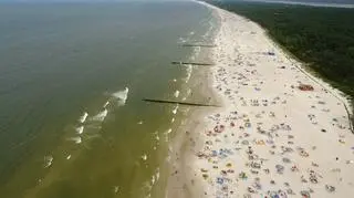 Plaża w Łebie