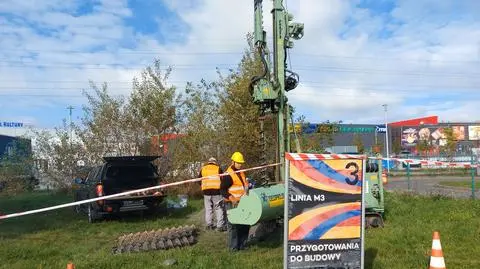 Najpierw odwierty, potem dokumentacja. Przygotowania do budowy trzeciej linii metra