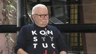 Lech Wałęsa w TVN24