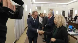 Ministrów powitał Donal Tusk