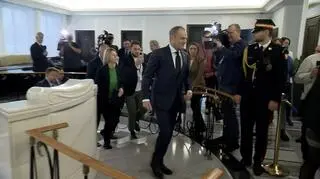 Donald Tusk w Senacie