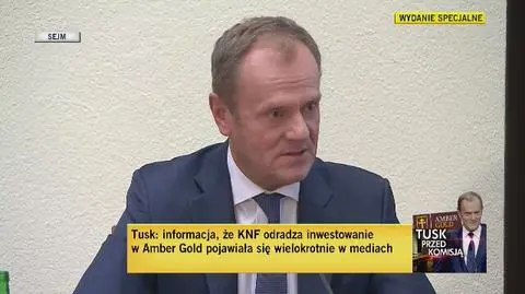 Tusk do komisji: kroczycie niebezpieczną ścieżką. Na końcu tej ścieżki jest potężny problem dla waszego rządu