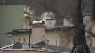 Dymiące kominy w Nowej Rudzie
