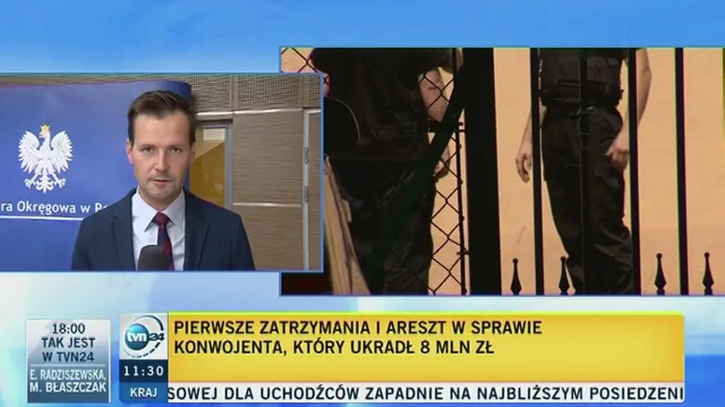 Prokurator o zatrzymanych osobach