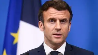 Prezydent Francji Emmanuel Macron