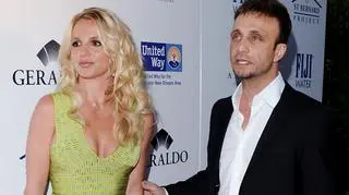 Britney Spears i Larry Rudolph w 2011 roku