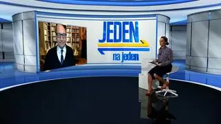 Radosław Sikorski był gościem piątkowej rozmowy "Jeden na jeden" w TVN24