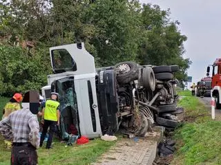 Wypadek na DK7 w Zalesiu pod Krakowem