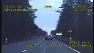 Sulęcińska drogówka zatrzymała pirata drogowego