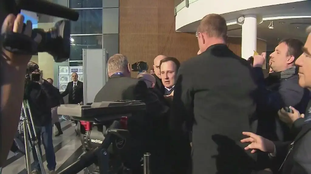 Incydent podczas wejścia Beaty Szydło