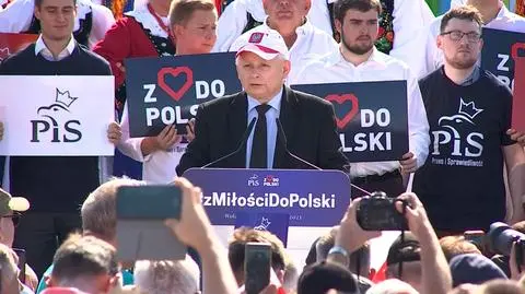 Kaczyński o "wpadnięciu pod inny but" i Platformie jako "prawdziwej komunie"