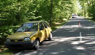 Wjechał na pobocze i potrącił 62-latka
