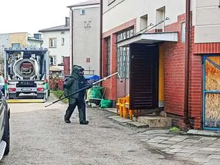  W akcji brała udział policyjna grupa minersko-pirotechniczna