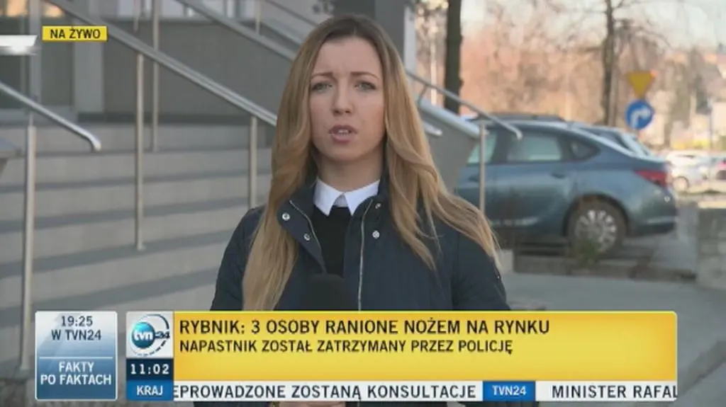 Nożownik zaatakował trzy osoby