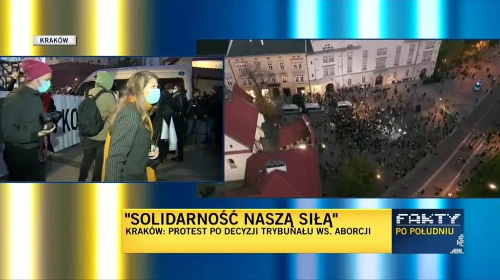 kraków protest
