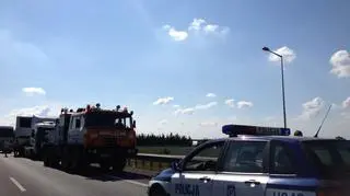 Policja nadzorowała akcję