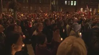 "Solidarność naszą bronią!". Protest w Nowym Sączu