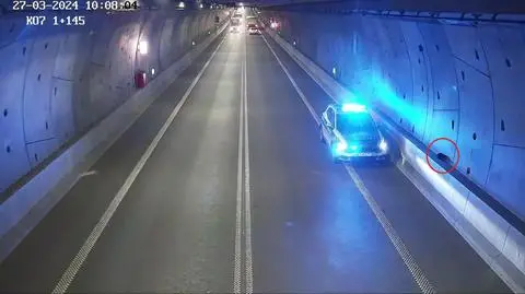 Kot w tunelu. Świnoujście