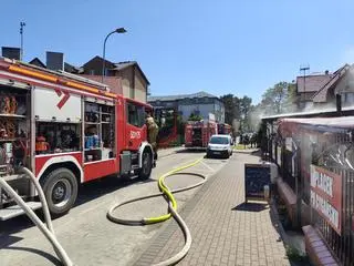 Pożar karczmy we Władysławowie