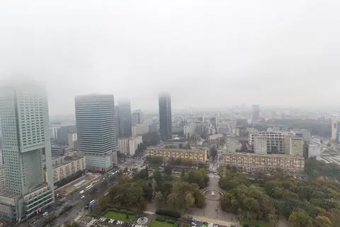 Smog w Warszawie 