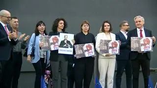 Uroczysta inauguracja Muralu dla Białorusi