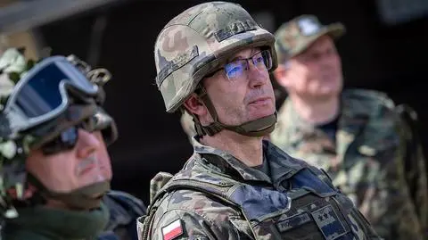 Generał broni Tomasz Piotrowski, dowódca operacyjny rodzajów sił zbrojnych
