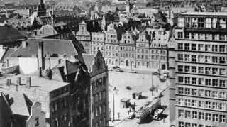 Plac Solny na pocztówce, 1955-1960