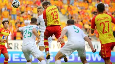 Gole po przerwie. Parada bramkarza zapewniła Lechii remis z Jagiellonią