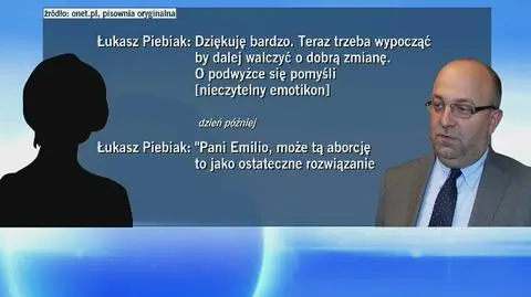 Piebiak: Trzeba wypocząć by dalej walczyć o dobrą zmianę. O podwyżce się pomyśli