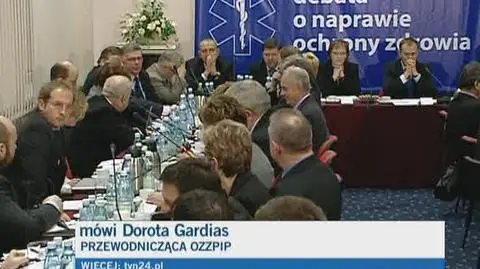 Dorota Gardias - przewodnicząca związku zawodowego pielęgniarek i położnych żałuje że nowy rząd musi borykać się z tym problemem od początku swojej kadencji