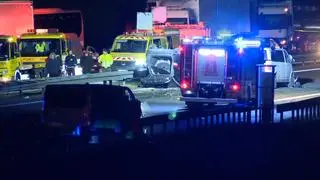 Karambol na lubuskim odcinku A2