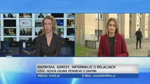 Sędzia zgubił pendrive