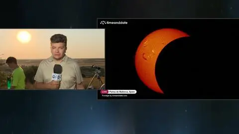 Oglądaj z TVN24 zaćmienie Słońca. "Większe emocje niż ze startu rakiety"