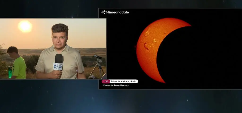 Oglądaj z TVN24 zaćmienie Słońca. Z różnych miejsc Europy 