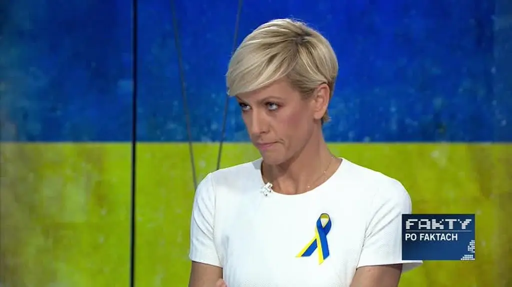 Alina Makarczuk i Ołeh Biłecki w "Faktach po Faktach"