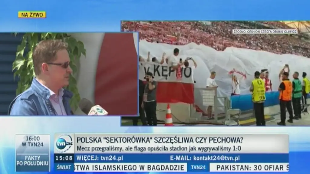 Pechowa czy szczęśliwa? "Sektorówka" na meczu Polaków z Portugalią