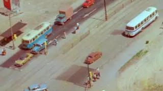 Autobusy na ówczesnej ul