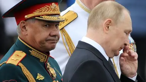 Siergiej Szojgu i Władimir Putin